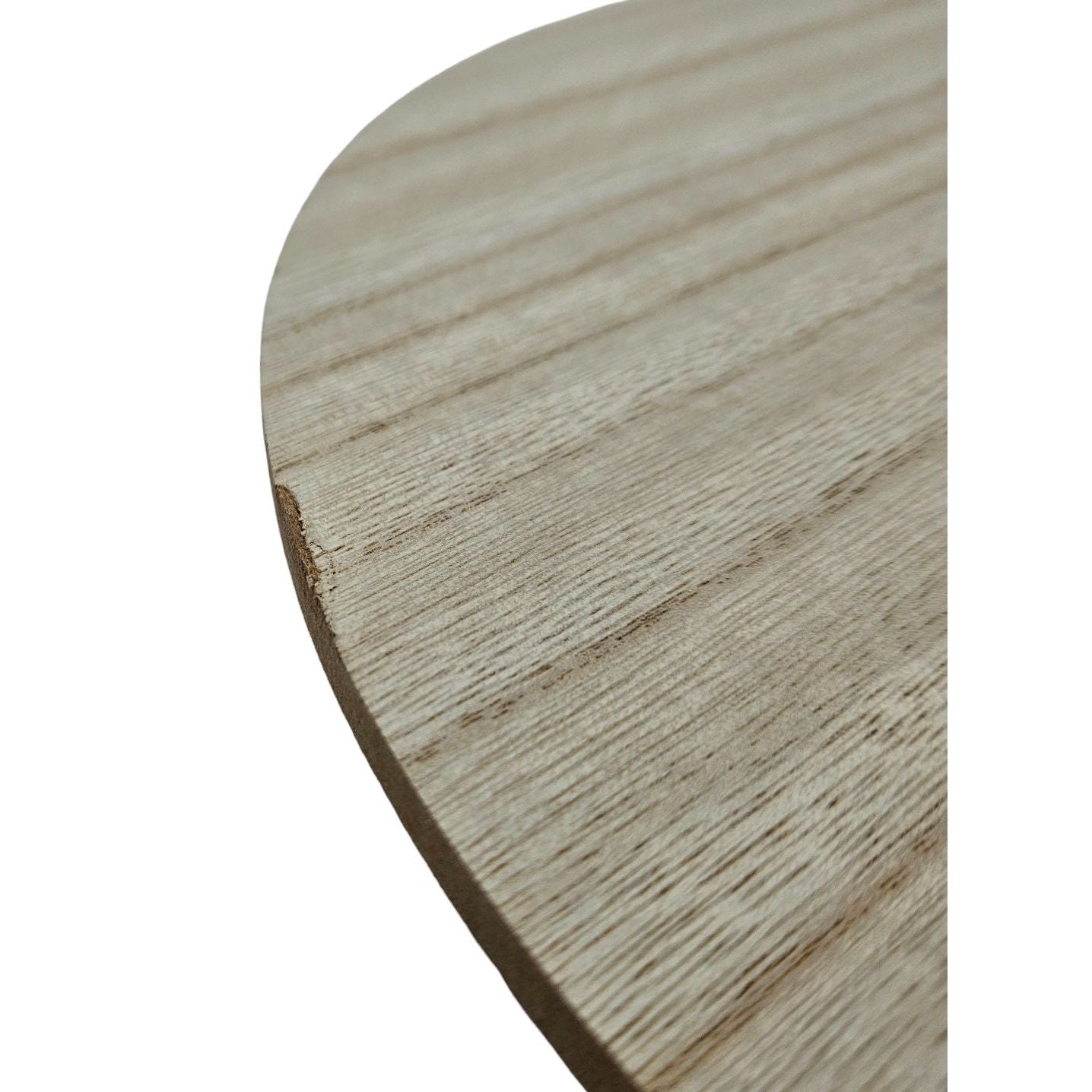 Beistelltisch Couchtisch rund Holz Metall Tisch Nachttisch Holztisch 40cm B-WARE