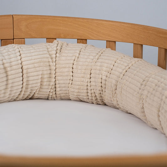 Bettschlange einsträngig Cord - Schutz, Komfort & Vielseitigkeit für dein Baby