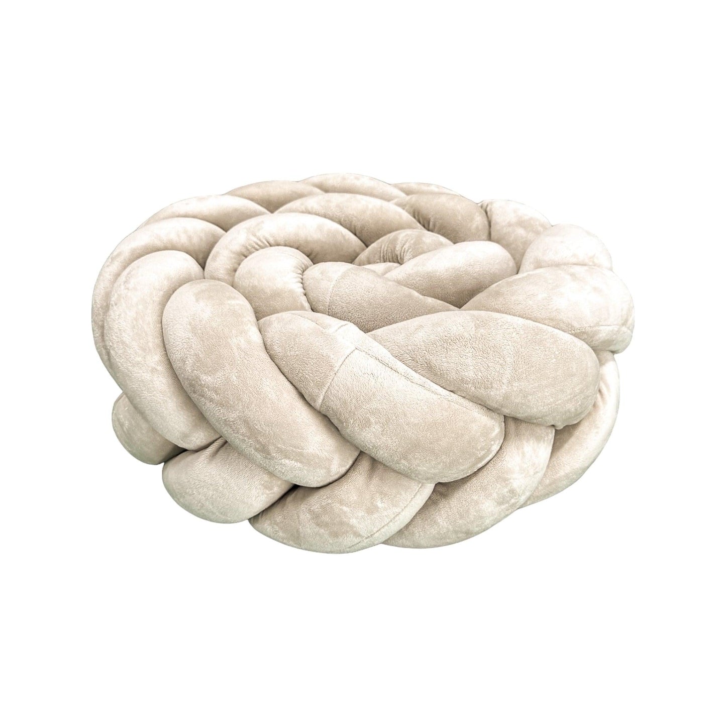 Bettschlange geflochten Fischgrätenoptik Velours – Premium Schutz & Komfort