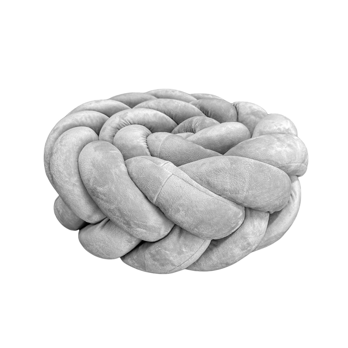 Bettschlange geflochten Fischgrätenoptik Velours – Premium Schutz & Komfort