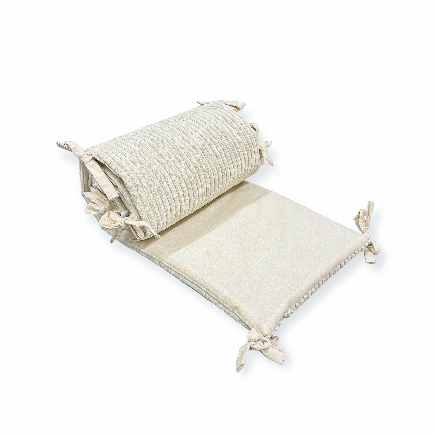 Bettumrandung Cord – Moderne & kuschelige Umrandung für Babybett & Beistellbett