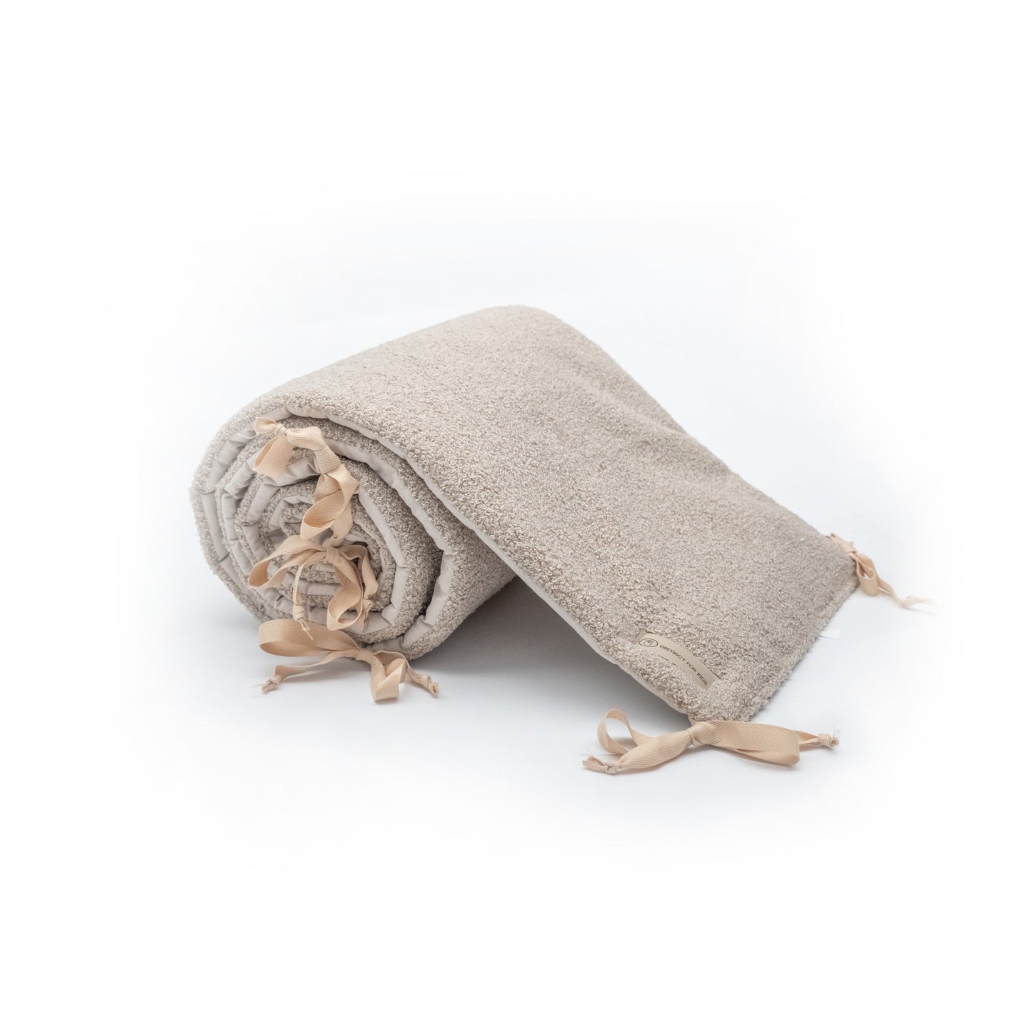 Bettumrandung Teddy Bouclé – Weiche Premium Umrandung für Baby- & Beistellbetten