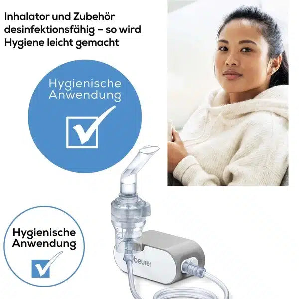 Auslaufartikel: Beurer kleiner Inhalator IH 58