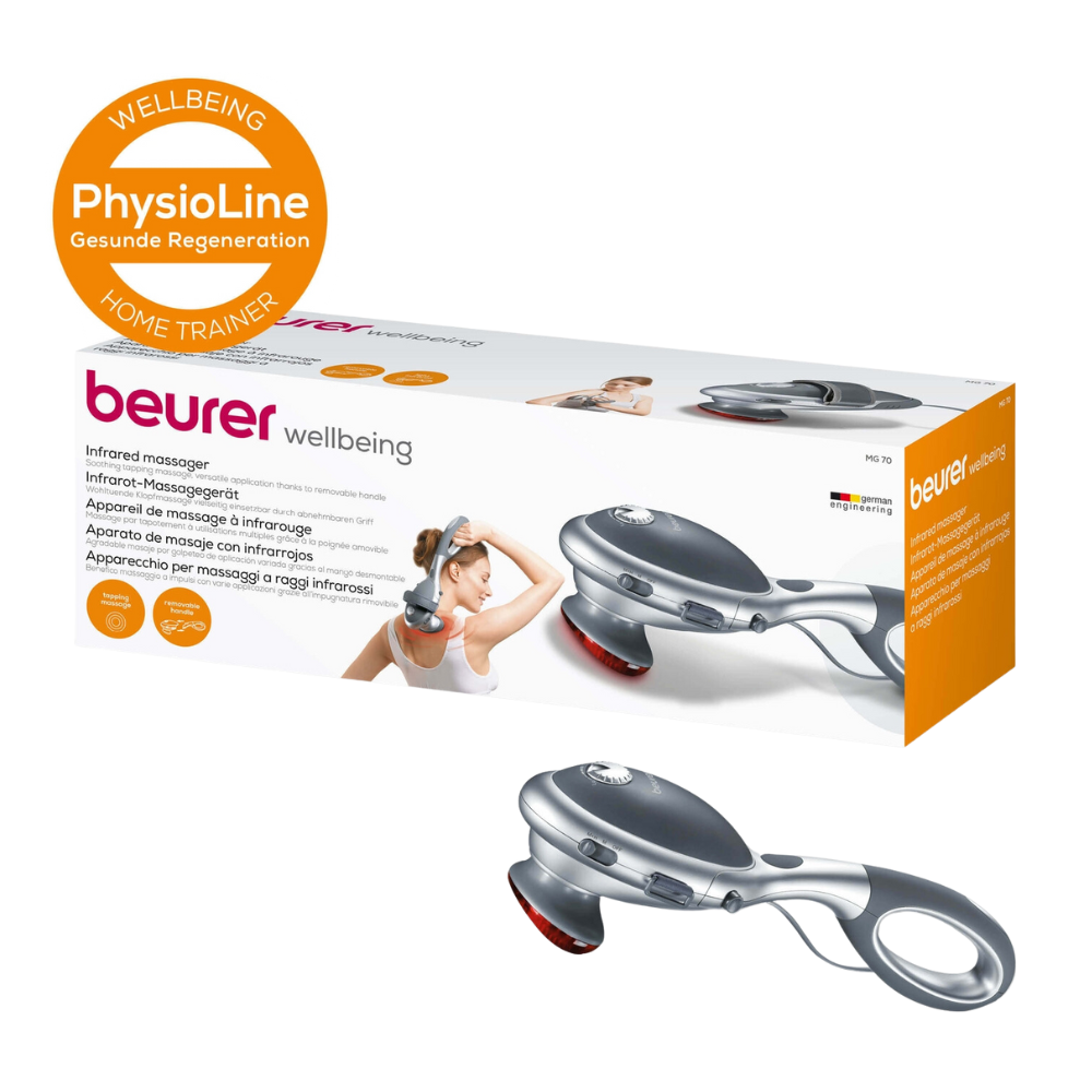 Auslaufartikel: Beurer MG 70 Infrarot-Massagegerät | Packung (1 Stück)