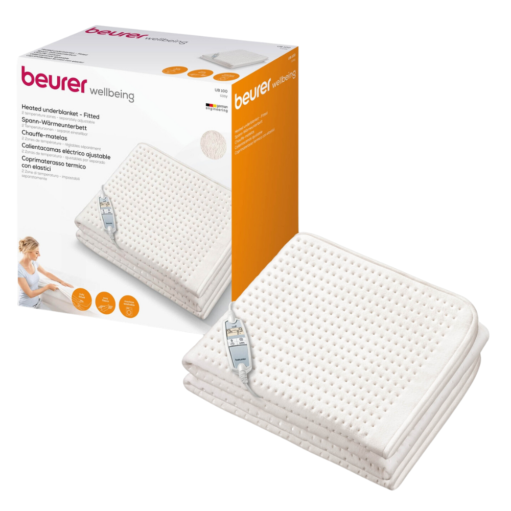 Auslaufartikel: Beurer Spann-Wärmeunterbett UB 100 Cosy | Packung (1 Stück)