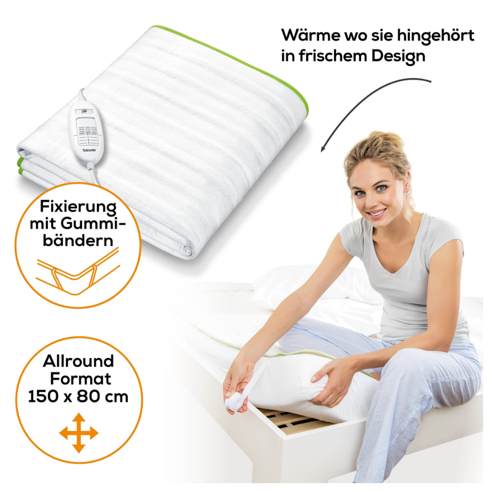 Auslaufartikel: Beurer Wärmeunterbett TS 15 | Packung (1 Stück)