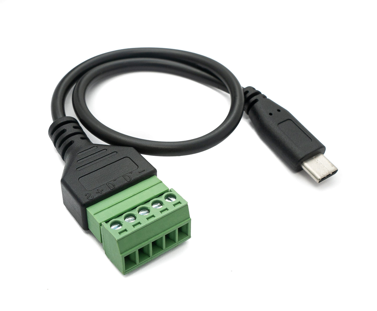 SYSTEM-S USB 3.1 cable 30cm Type C plug to 5-pin PCB connector adapter black