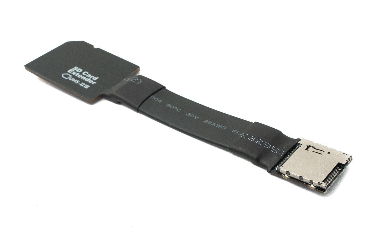 SYSTEM-S SD card 10 cm cable standard SD plug to micro socket extension adapter 