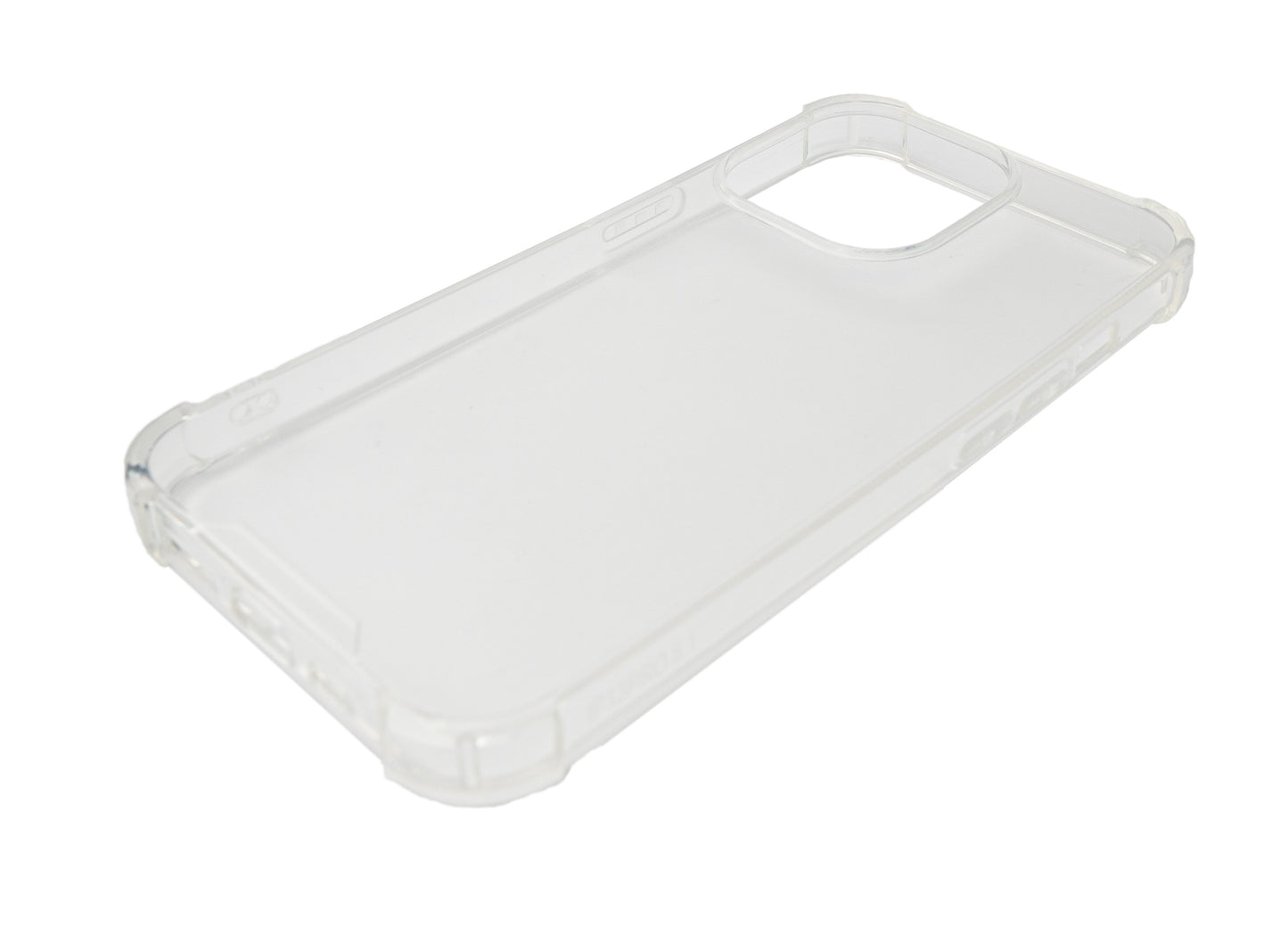 SYSTEM-S Schutzhülle aus Silikon in Weiß Transparent Hülle für iPhone 13 Pro