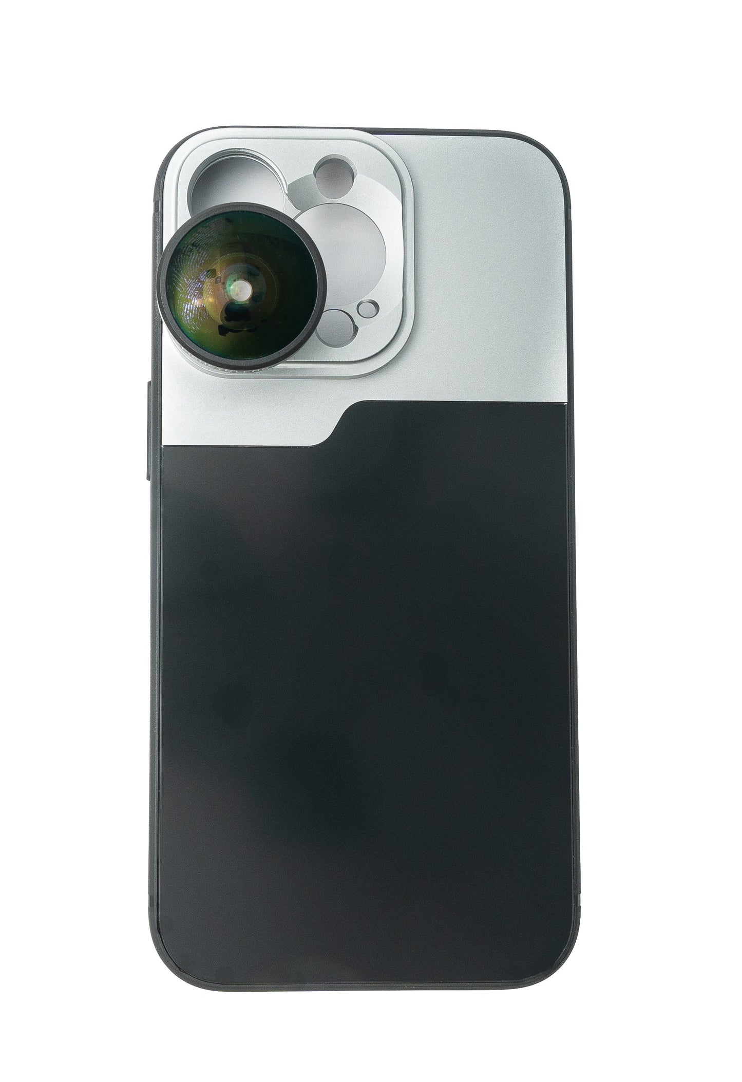 SYSTEM-S Fisheye Lens Case Filter for Photography for iPhone 14 Pro