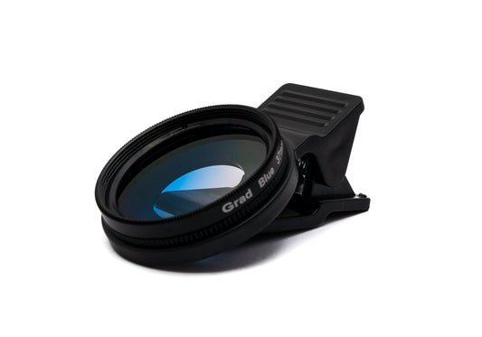 SYSTEM-S Farbfilter Set 37 mm 3 Stück mit Übergang Farbe Kit mit Clip Tasche in Schwarz