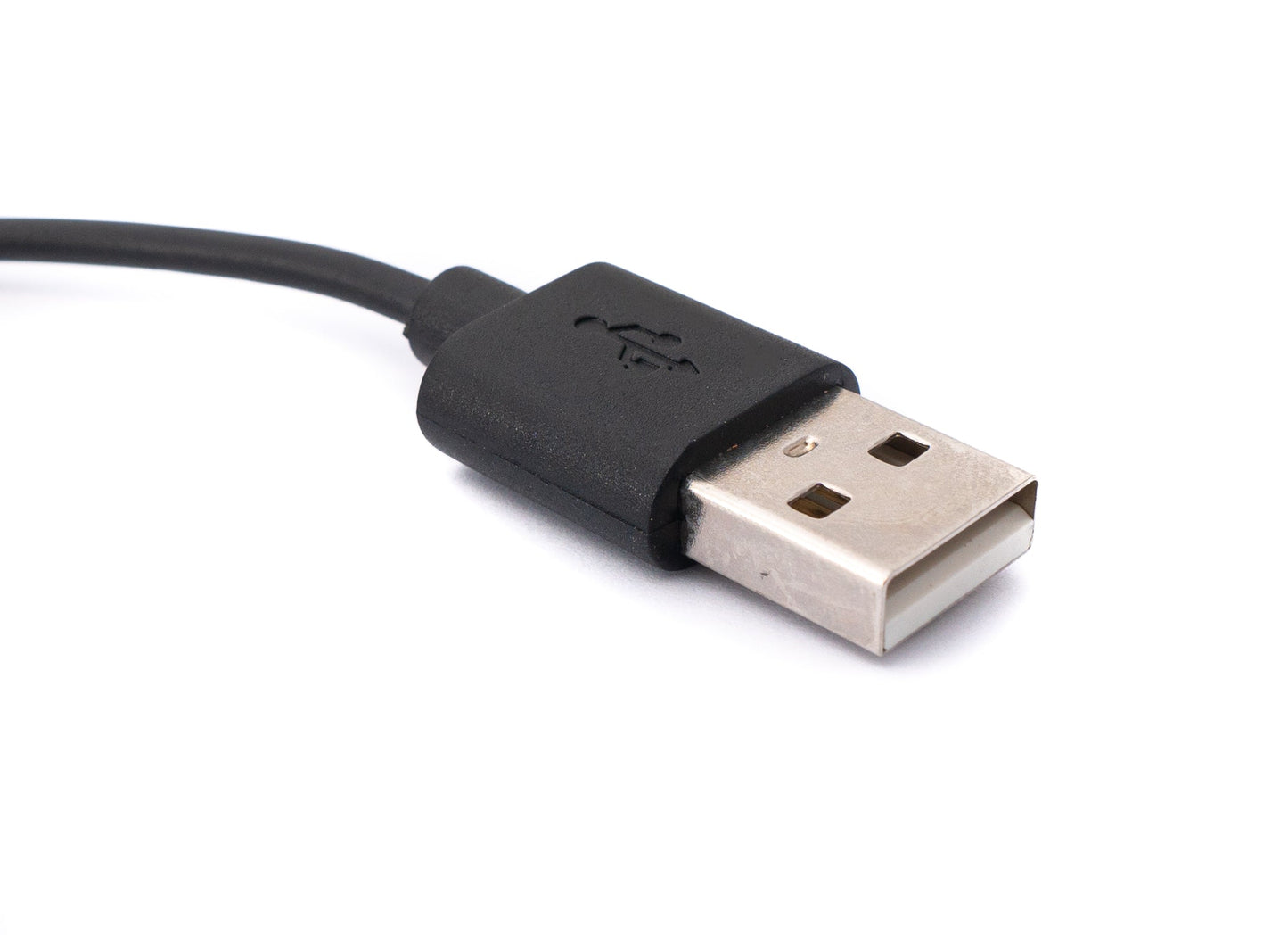 SYSTEM-S USB 2.0 snúra, 100 cm hleðslusnúra fyrir RealMe Watch RMA 161 snjallúr, svört