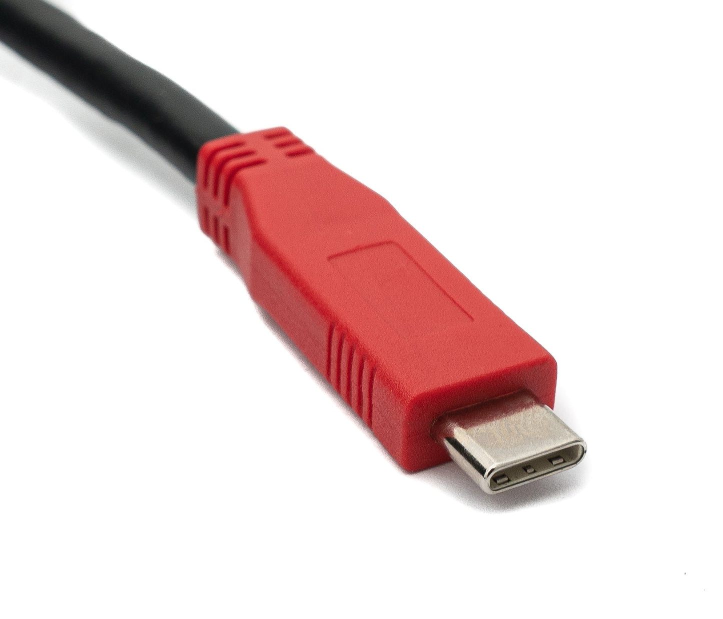 SYSTEM-S USB 3.1 einhliða kapall 8 m Tegund C karlkyns í karlkyns í svörtu