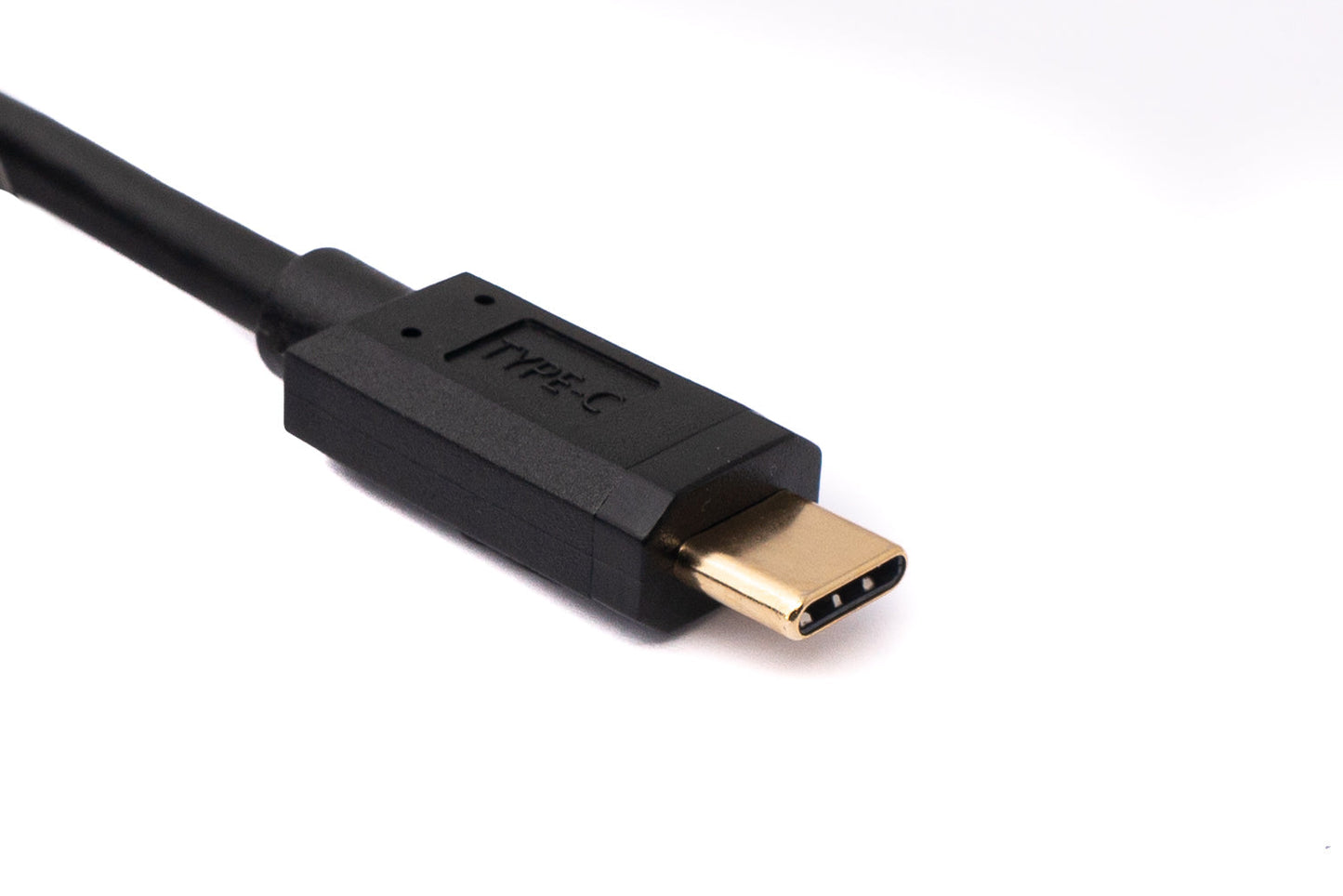 SYSTEM-S USB 3.1 Kabel 180 cm Typ C Stecker zu Buchse Schraube in Schwarz