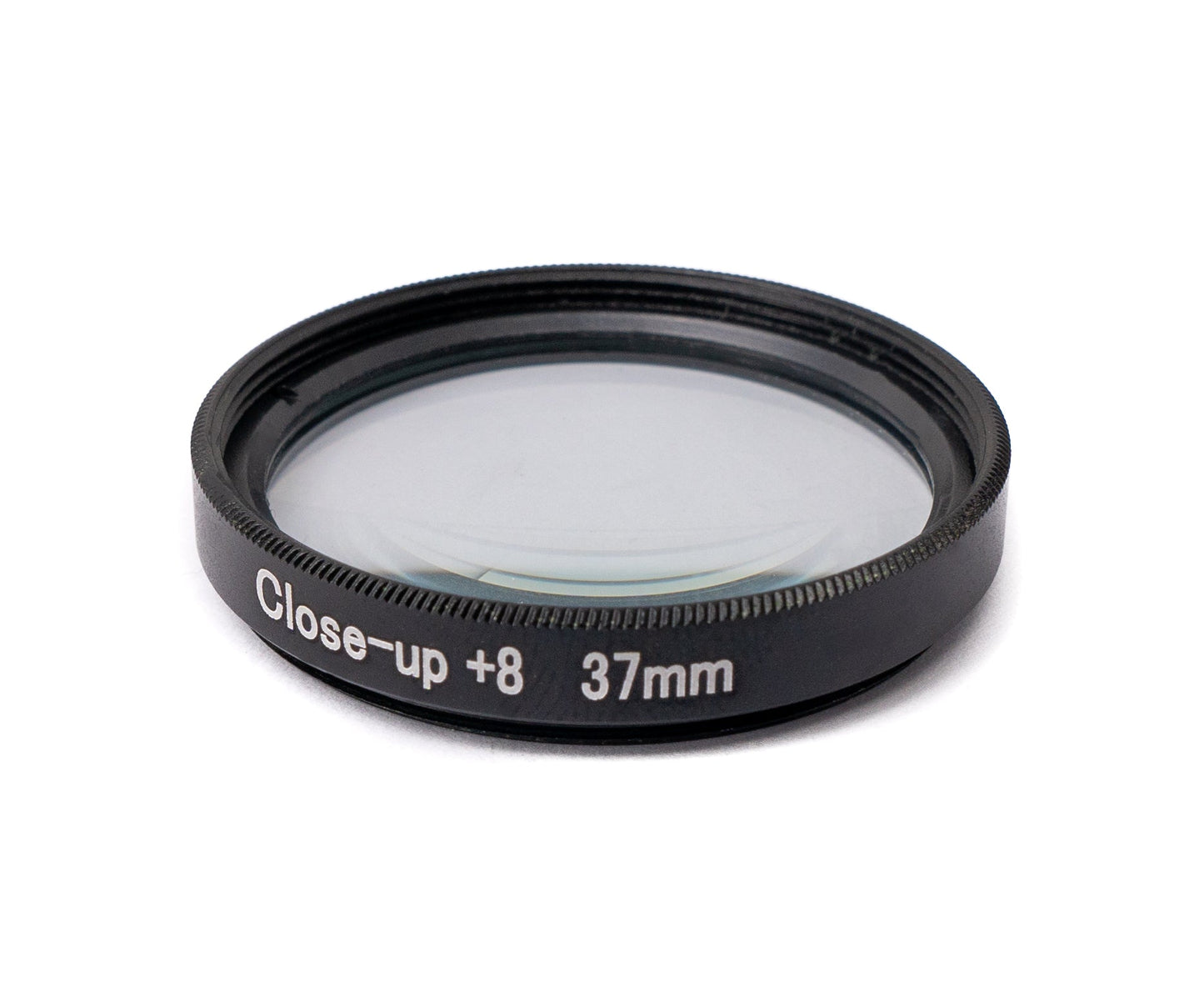 SYSTEM-S Makro Linse +8 Zoom Close Up Filter mit Clip in Schwarz