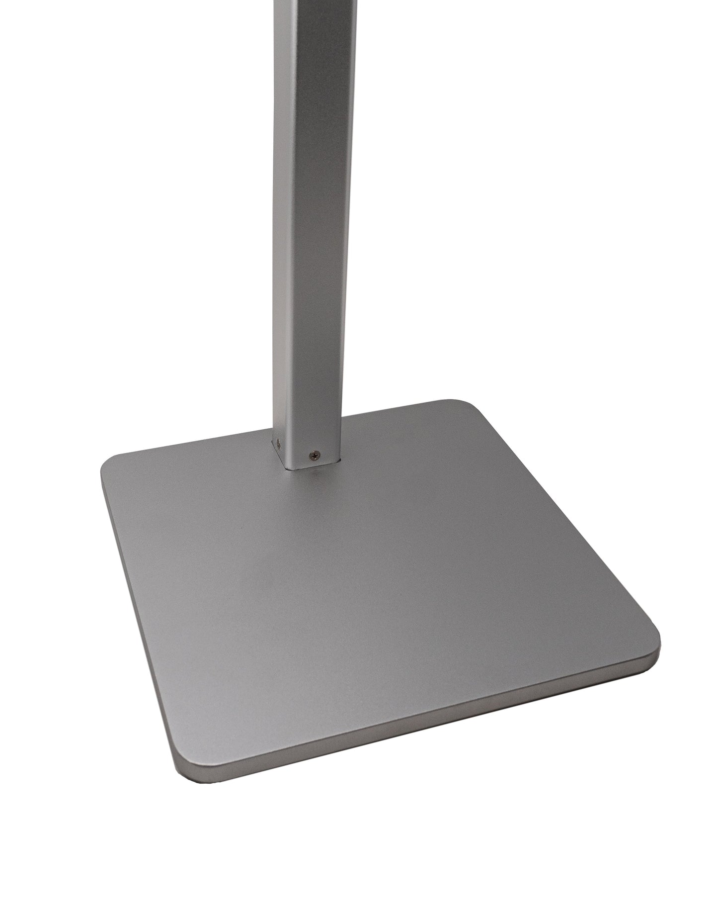 SYSTEM-S Boden Ständer  120cm neigbar Halterung abschließbar für iPad Mini 6 (2021) in Grau