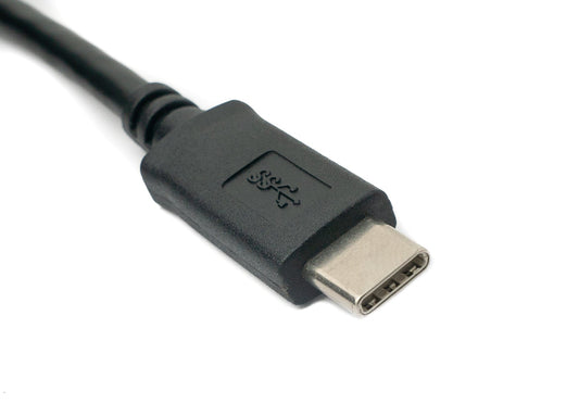 SYSTEM-S USB 3.1 Kabel 3 m Typ C Stecker zu Stecker in Schwarz