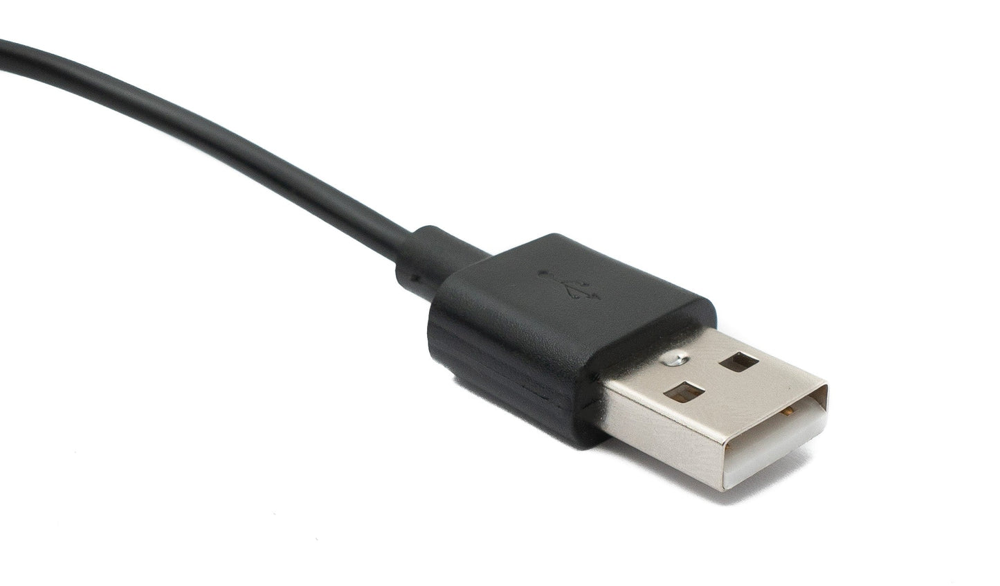 SYSTEM-S USB 2.0 Cable 100 cm Charging Station for Huawei Watch GT3 42/46mm Smartwatch Black