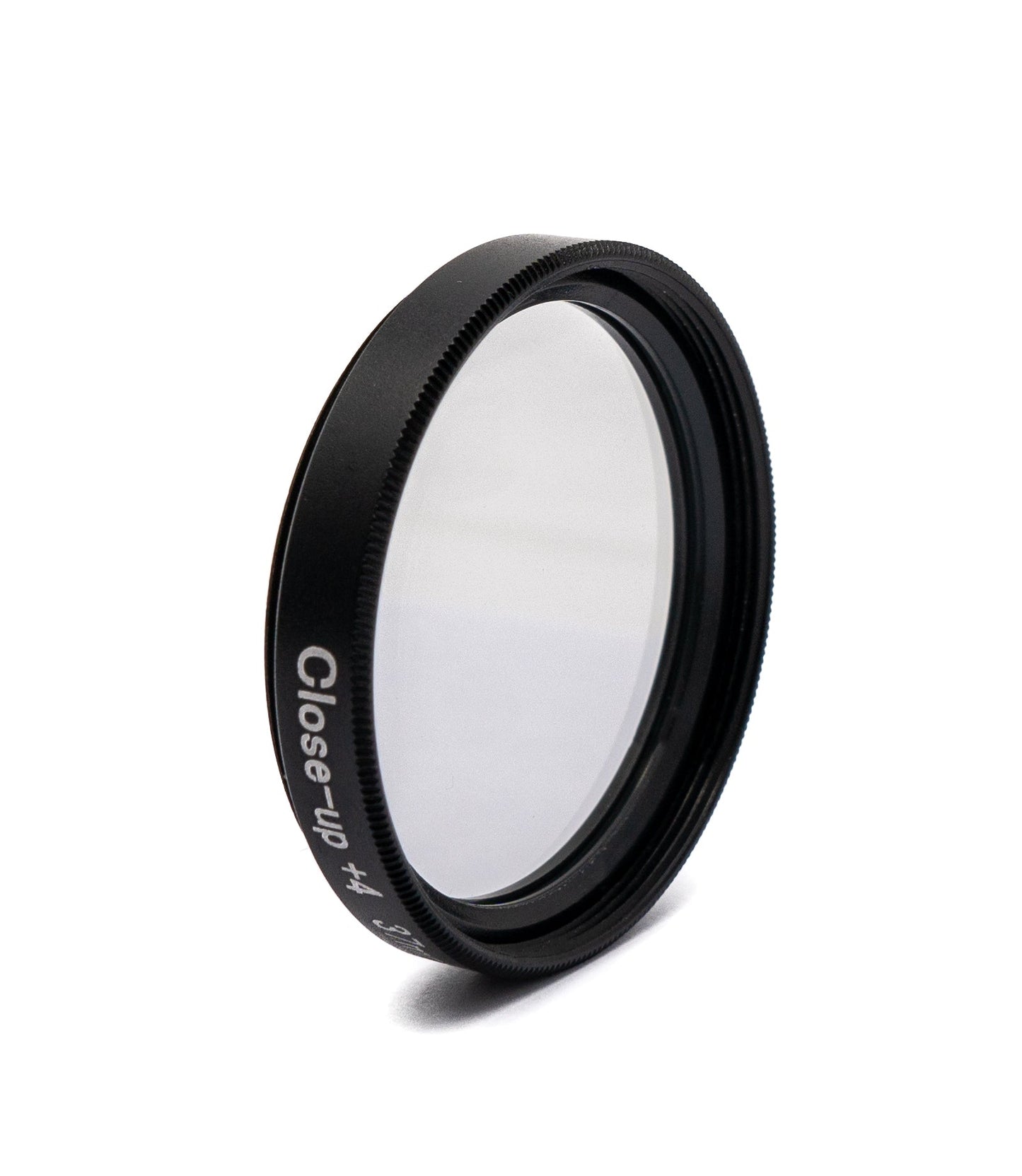 SYSTEM-S Makro Linse +4 Zoom Close Up Filter mit Clip in Schwarz