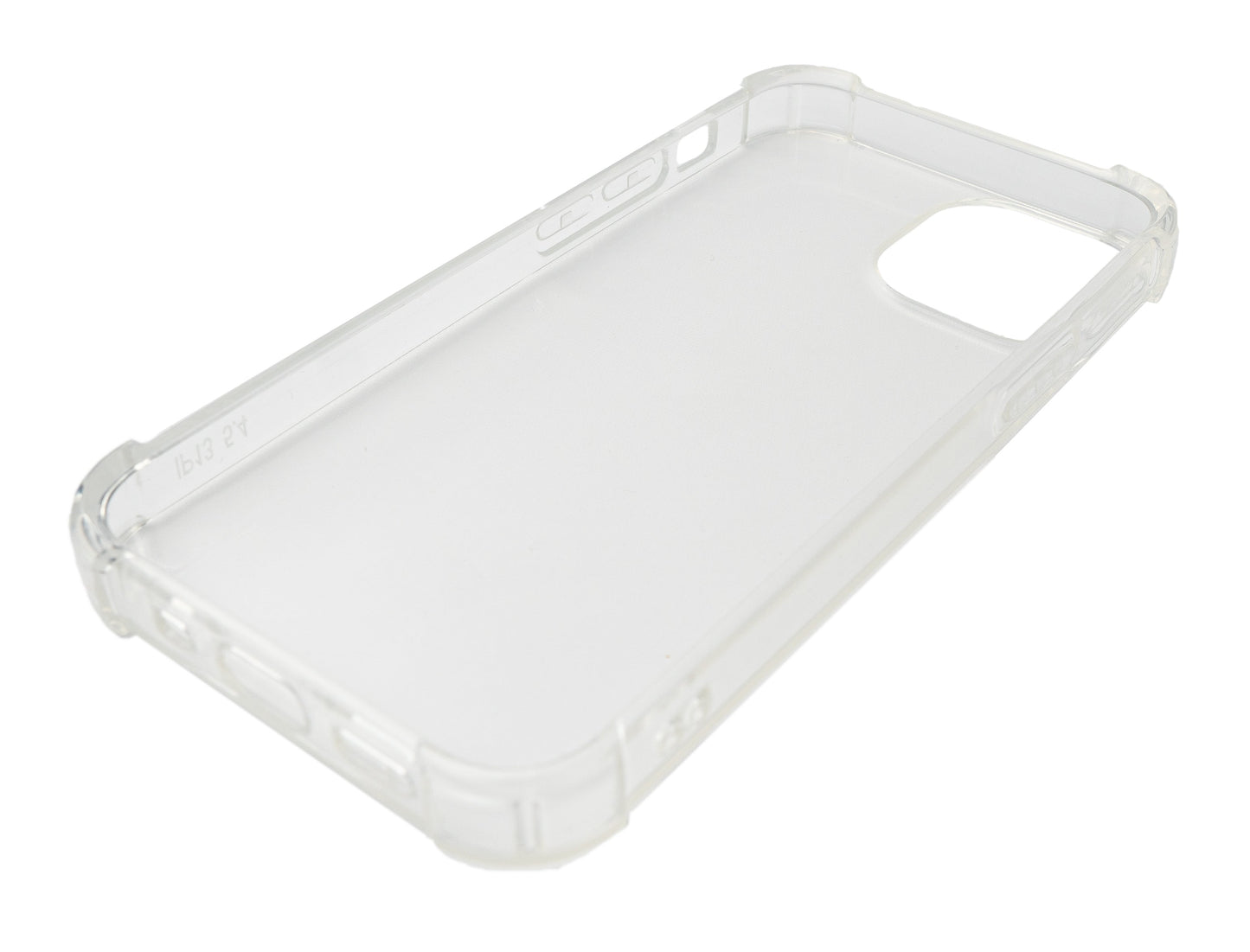 SYSTEM-S Schutzhülle aus Silikon in Weiß Transparent Hülle für iPhone 13 Mini