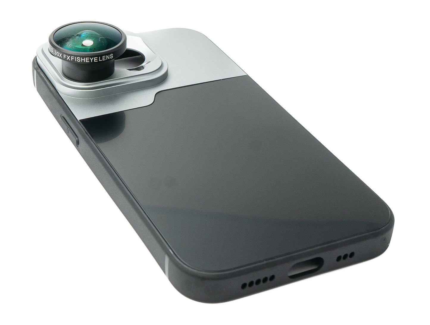 SYSTEM-S Fisheye Lens Case Filter for Photography for iPhone 14 Pro