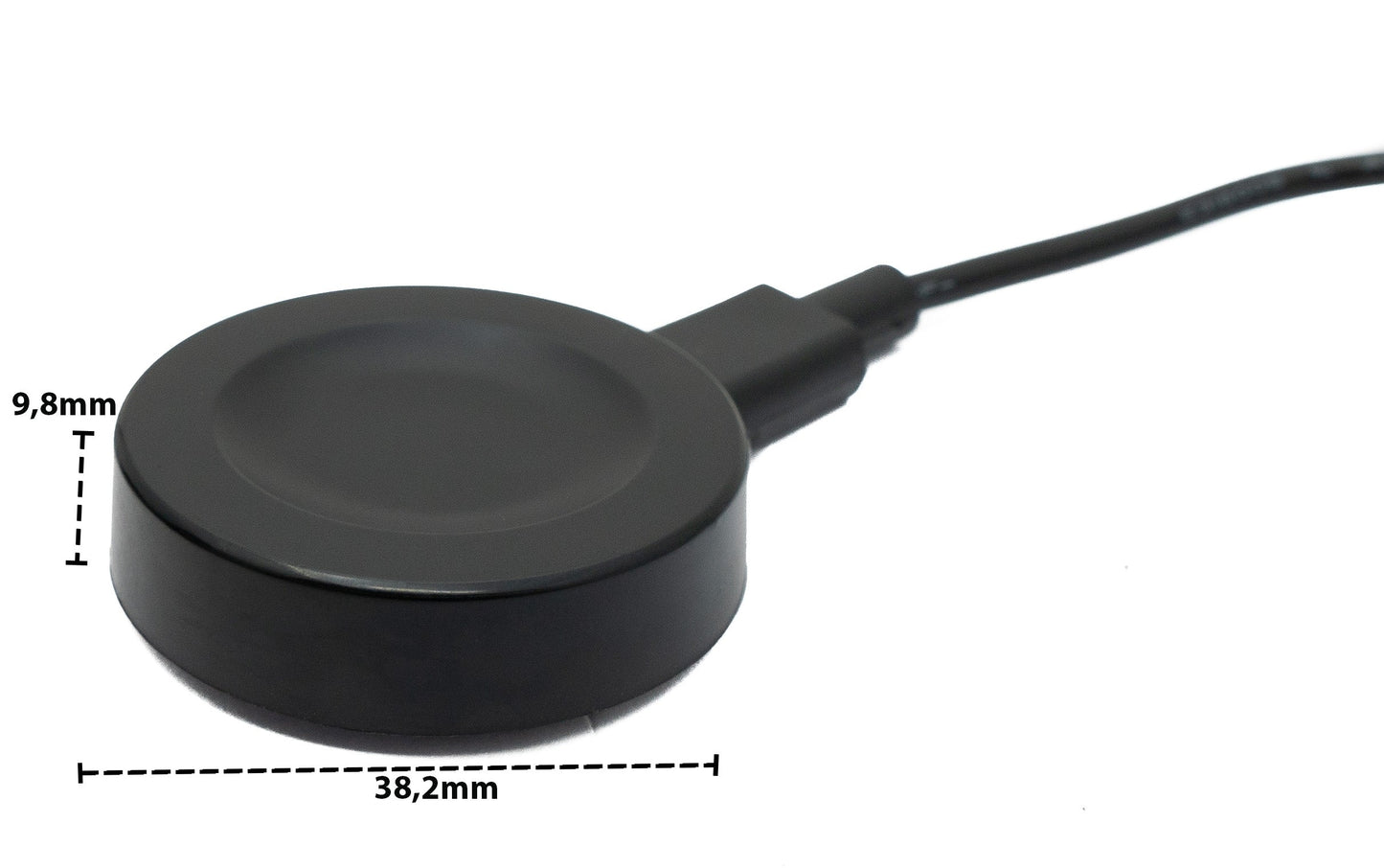 SYSTEM-S USB 2.0 Cable 100 cm Charging Station for Huawei Watch GT3 42/46mm Smartwatch Black