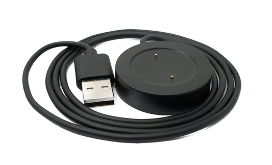 SYSTEM-S USB 2.0 Kabel 100 cm Ladestation für Vivo Watch 2 Smartwatch in Schwarz