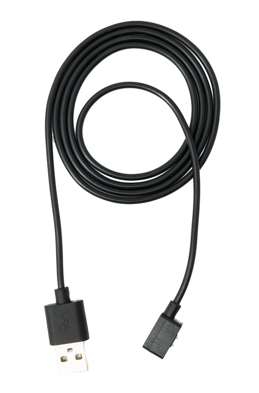 SYSTEM-S USB 2.0 Kabel 100 cm Ladekabel für Xiaomi RedMi Watch 2 Lite Smartwatch Schwarz