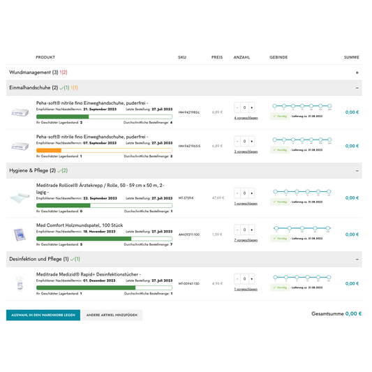 Shopify B2B Order Tool: Bestelltool mit Bestellwecker und kundenindividuellen Preisen