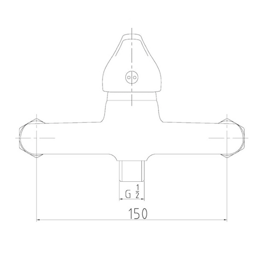 Aqua-Su "Tiado" Duscharmatur (chrom)