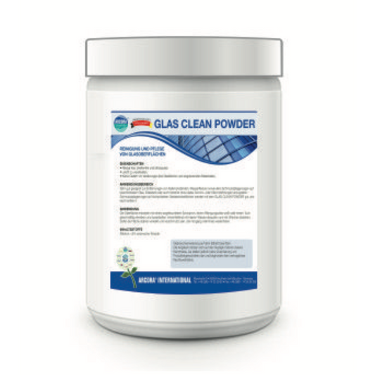 Arcora Glass Clean Powder Spezialreiniger Zur Entferung Von Kalkrückständen | Packung (1 kg)