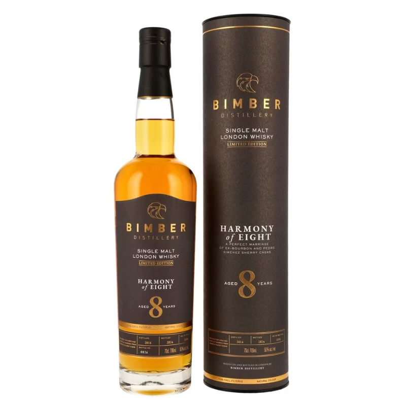 Bimber 8 2016/2024 - Bimber Harmony of Eight - Fyrrverandi bourbon og PX sérrí