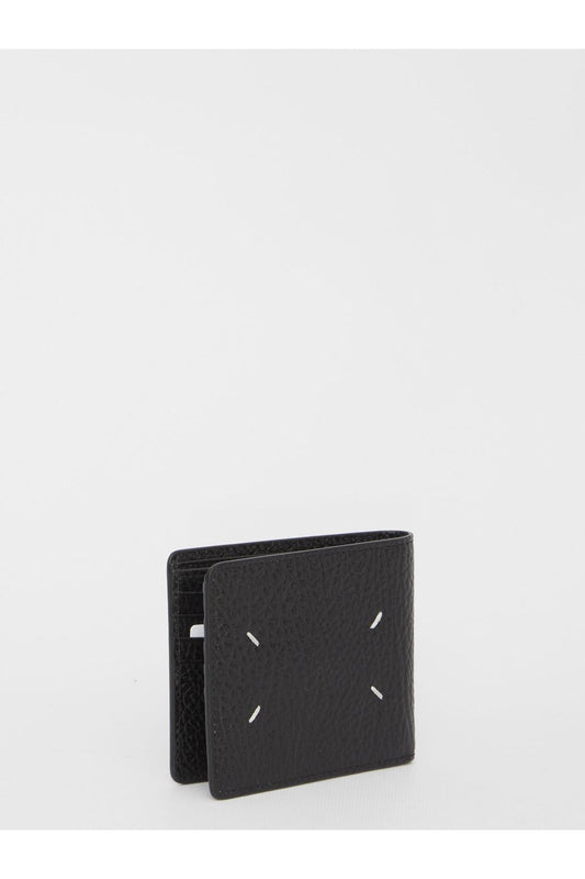 Black bi-fold wallet