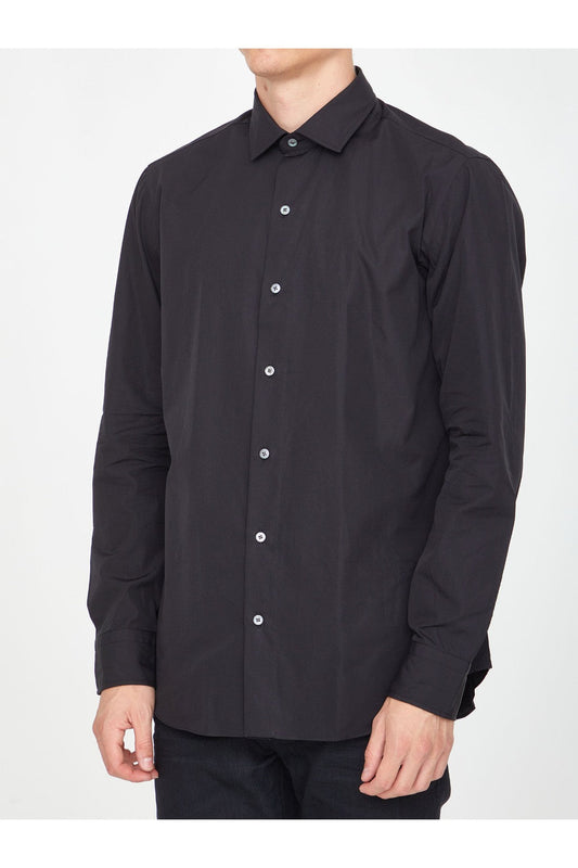 Black cotton shirt