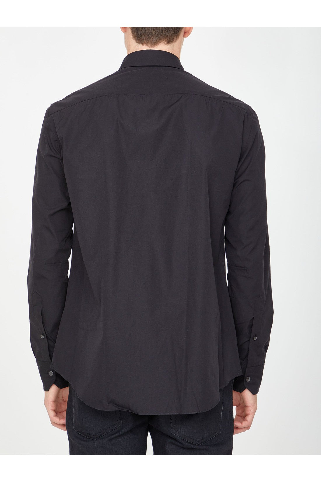Black cotton shirt