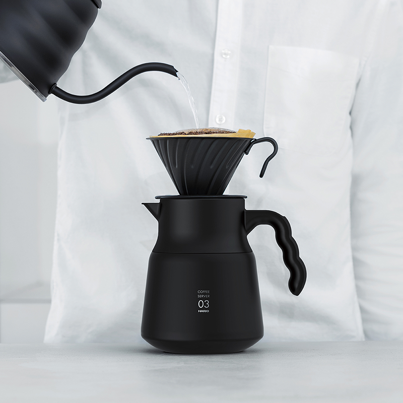 Hario V60 Insulated Stainless Steel Server PLUS 800ml