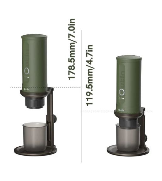 OutIn Portable Universal Coffee Stand – Black