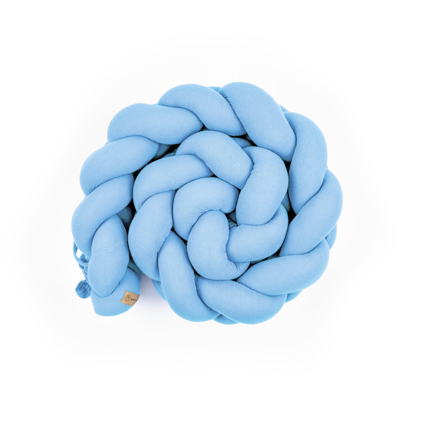 Bettschlange geflochten Musselin  – Kuschelige Bettumrandung