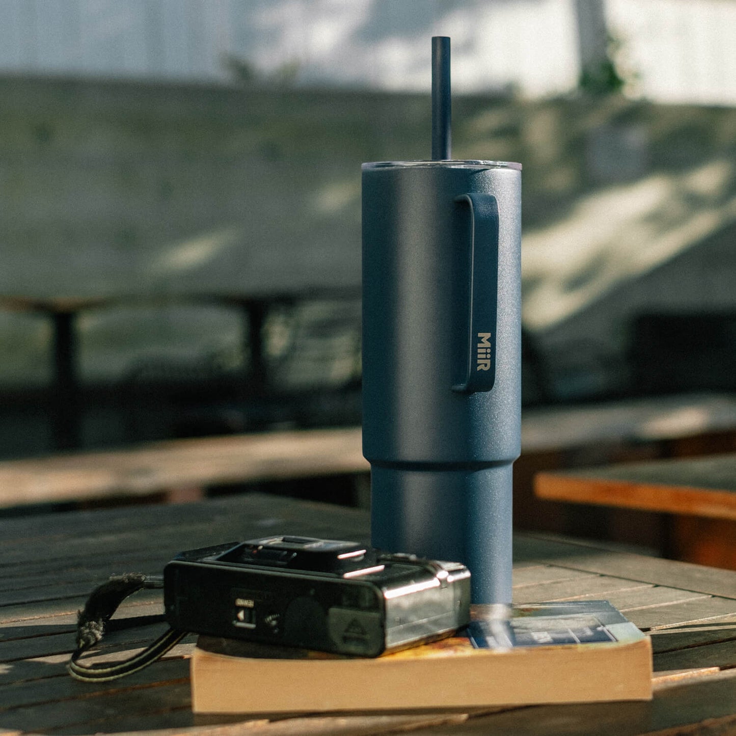 MiiR All Day Straw Thermo Mug 950ml – Insulated Cold Drink Bottle