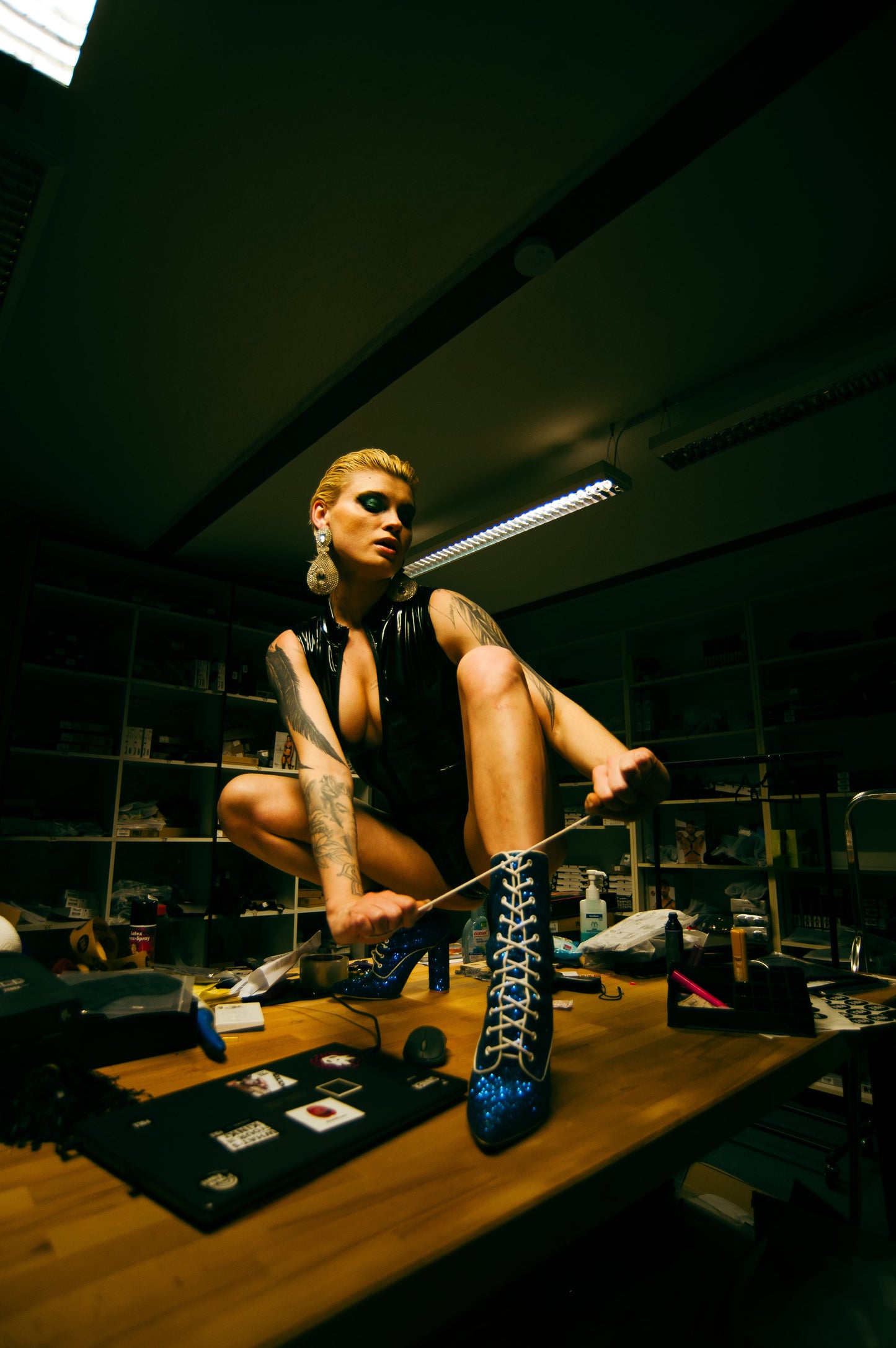 High Neck Tight Bodysuit