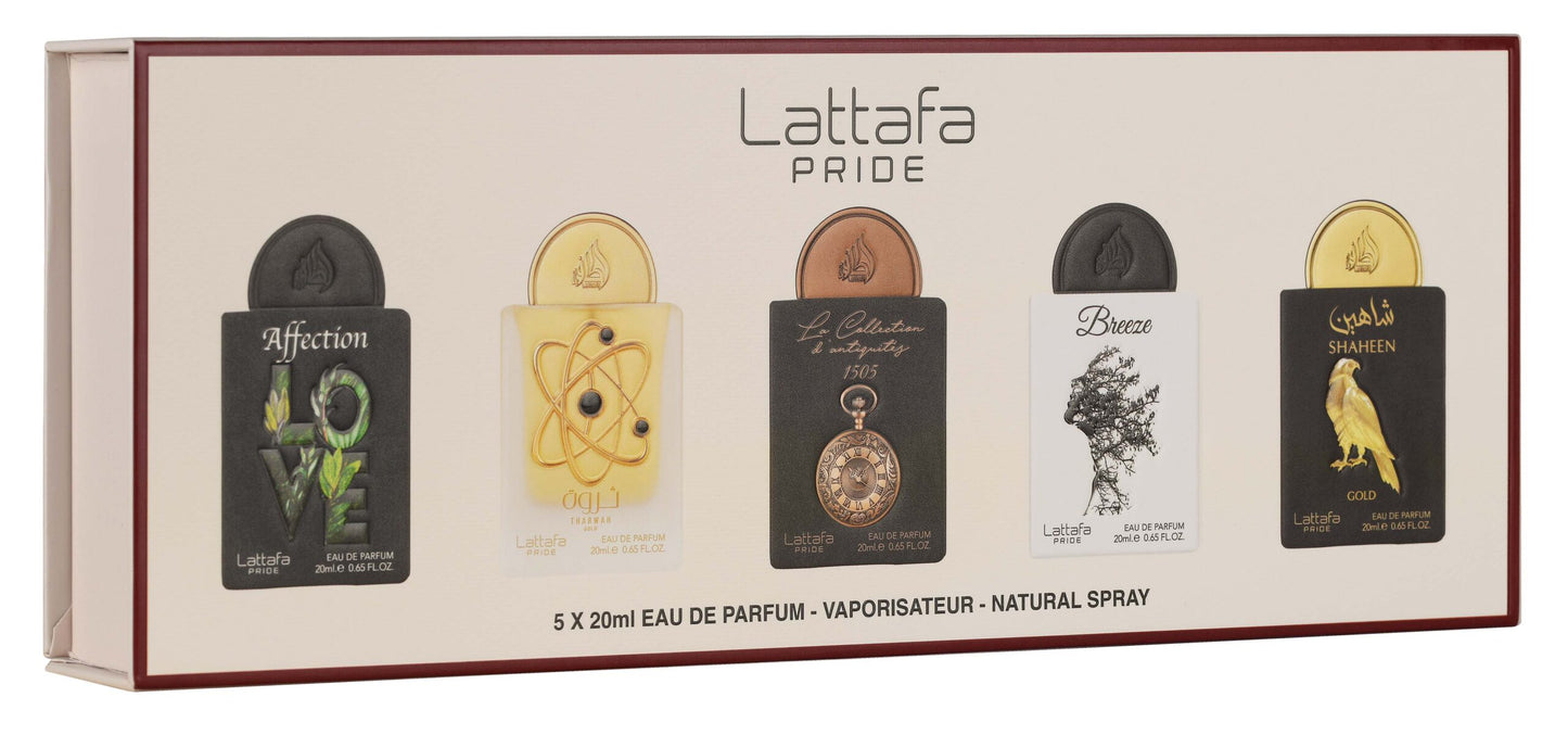 Lattafa Pride/No. 01 Giftset Collection Eau de Parfum 5x20 ml