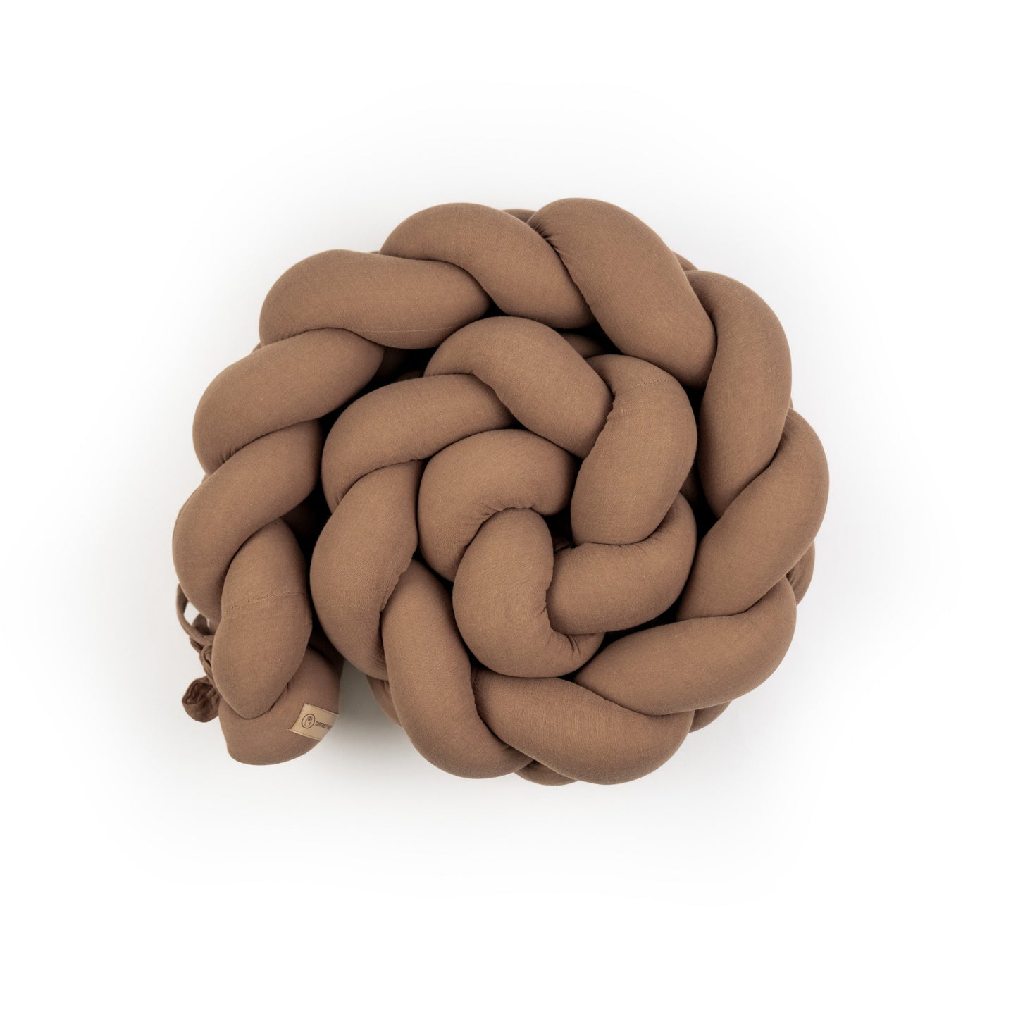 Bettschlange geflochten Musselin  – Kuschelige Bettumrandung