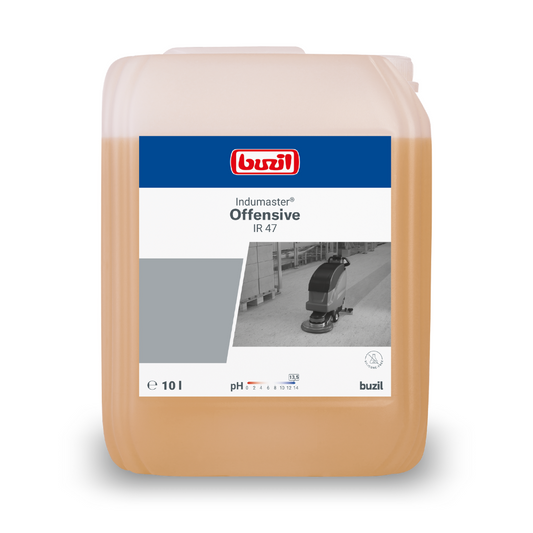 Buzil Indumaster® Offensive IR 47 Hochalkalischer Intensiv-Industriereiniger | Kanister (10 l)