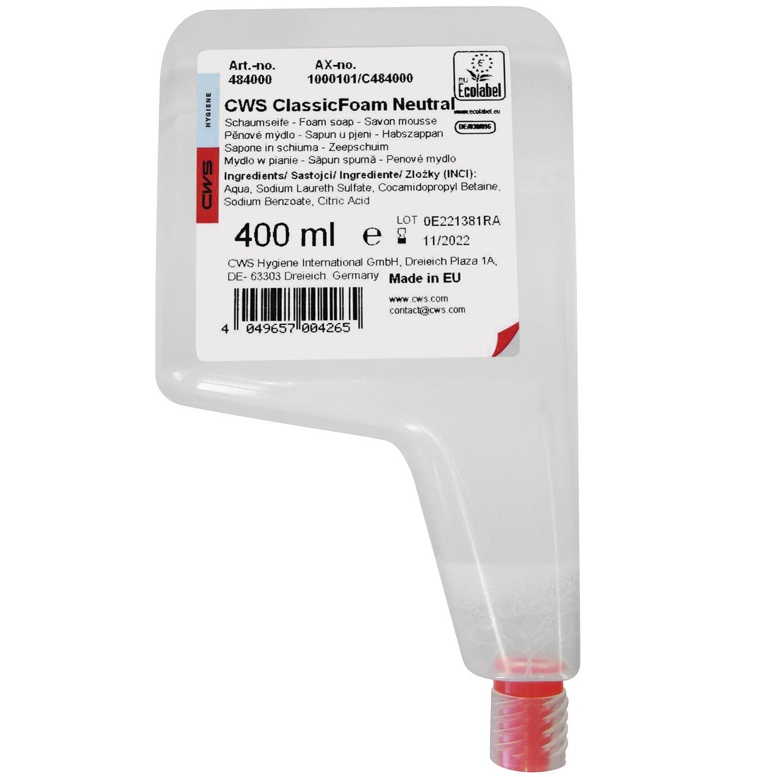 CWS Seifenschaum Foamkonzentrat Standard 400 ml