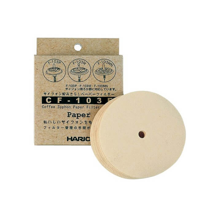 Hario Vacuum Pot Filters & Adapters – Cotton & Paper Options