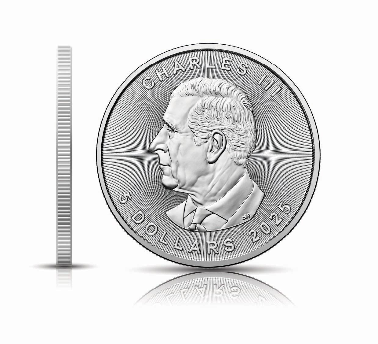 2025 Canada 1oz 9999 Silver BU Master of the River Hunt Colourized