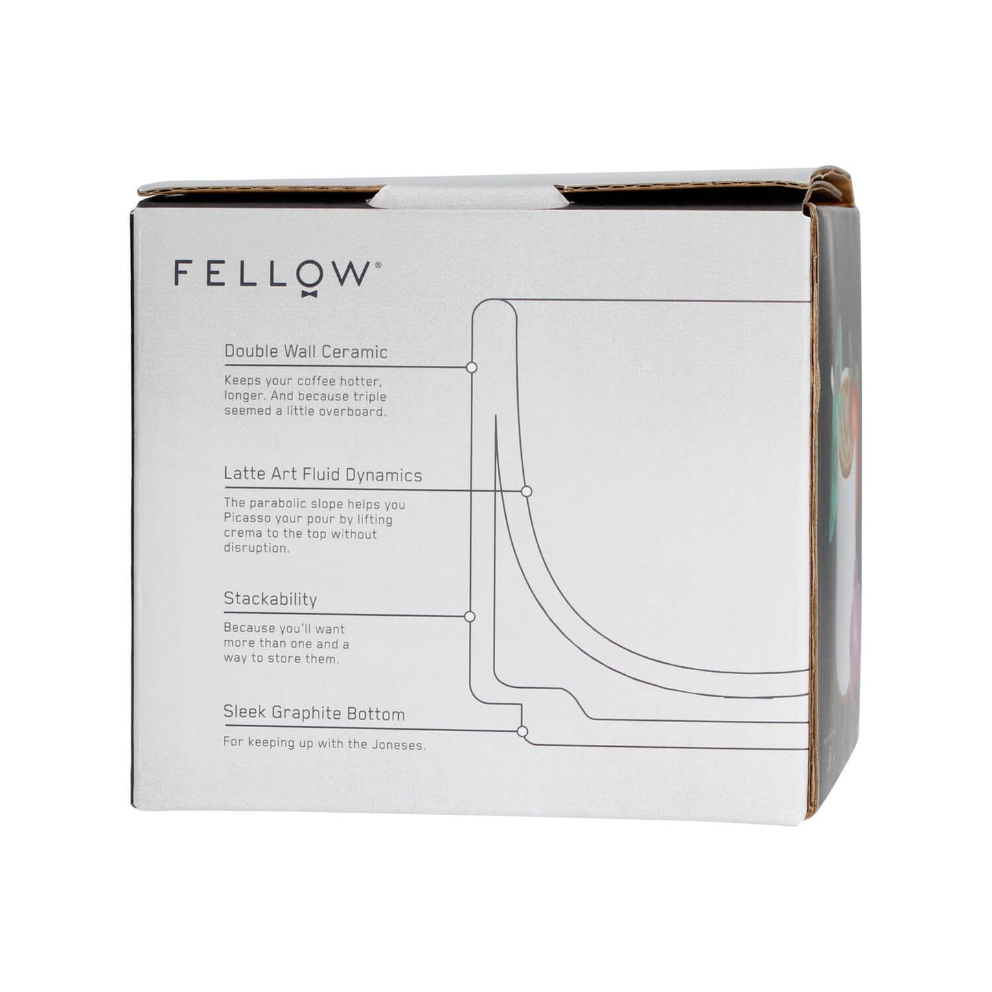 Fellow Monty Cup Collection – Espresso, Cortado, Cappuccino & Latte