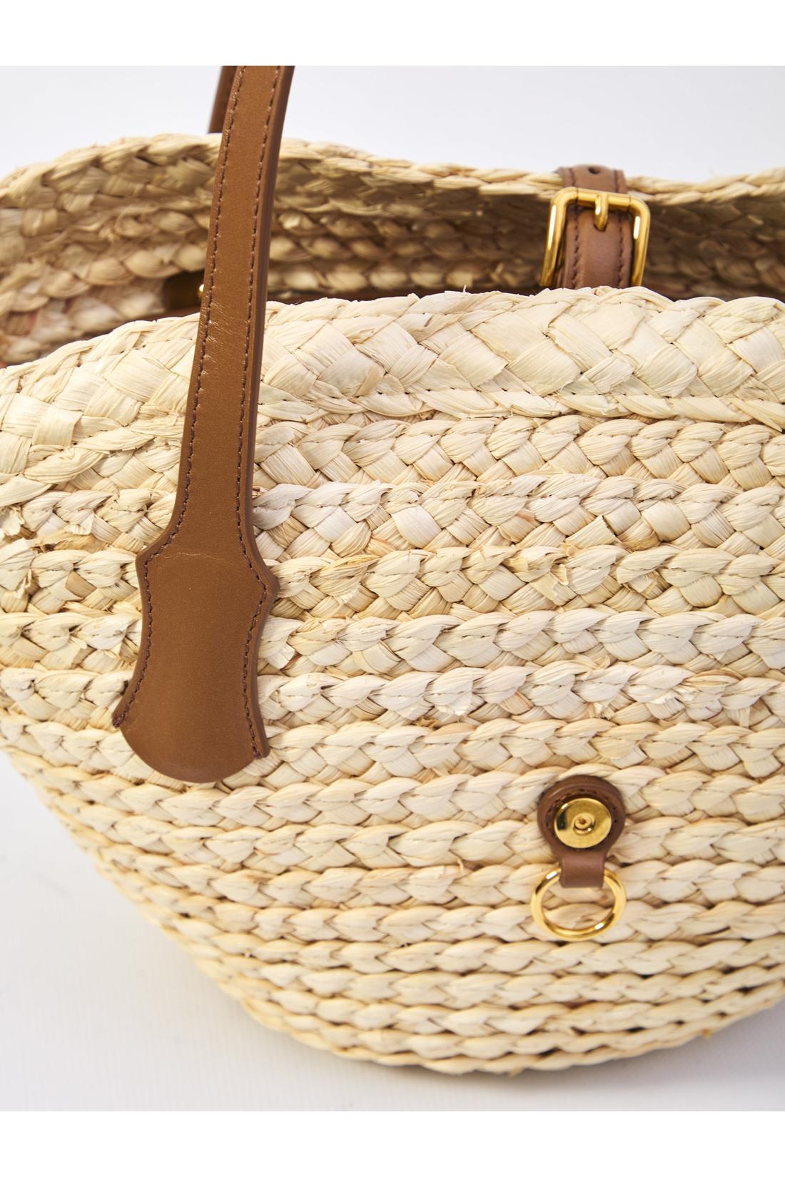 Capri coffa bag in straw
