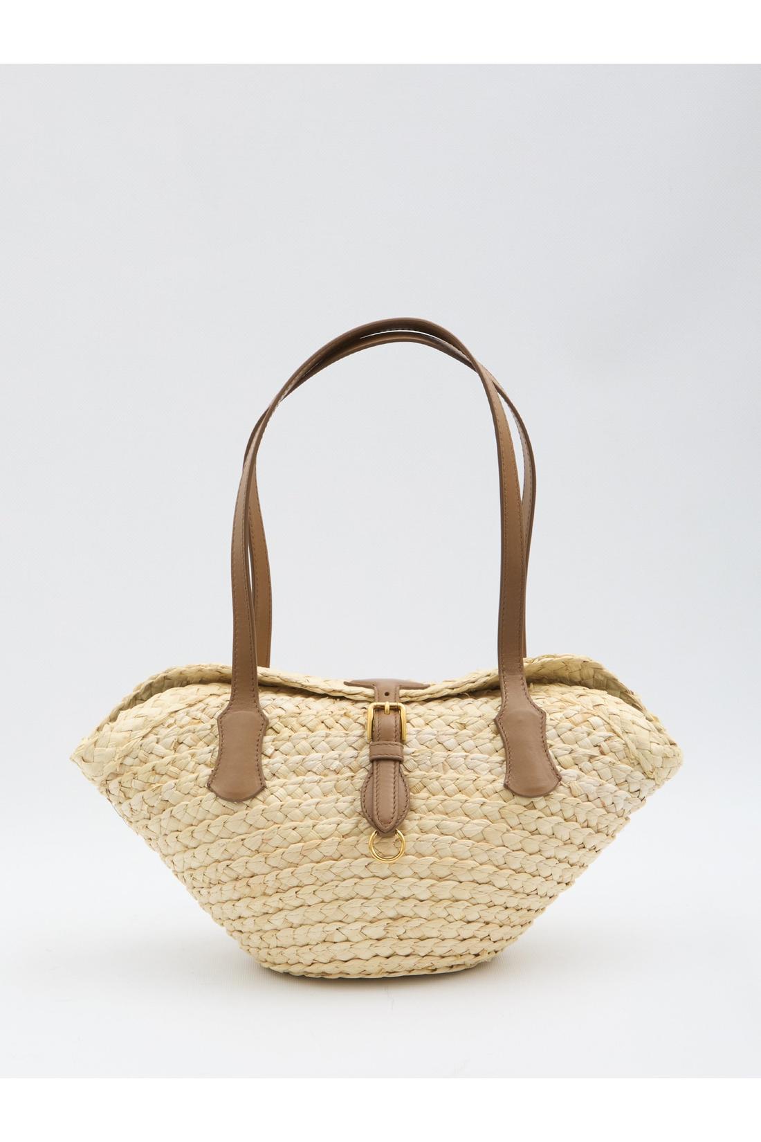 Capri coffa bag in straw