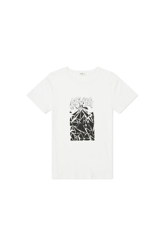 Celine Printed Cotton T-Shirt